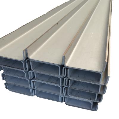 China Profile Shaped Steel U Shape Steel Channel Profile Price 300 Series Customized 8-14 Days Zhongxi CN; SHN Not Perforated ASTM 211 Customized for sale