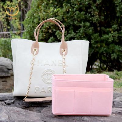 China 2020 New Products Durable Rose Pouch Eco - Friendly / Fashoion / Cosmetic Bag Felt Wallet Pouch for sale