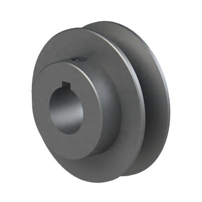 China China Factory Top Single Spline Cast Iron Pulley Wheel Gray BK Series For American Standard B Belt for sale