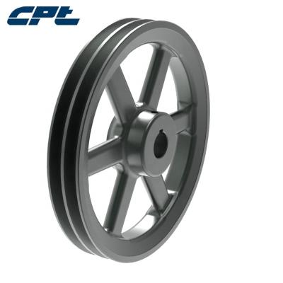 China Factory CPT 2BK105 Sheaves Arm Type 6 Inch V Belt Double Pulley Cast Iron 2BK 10 Rims Spline for sale