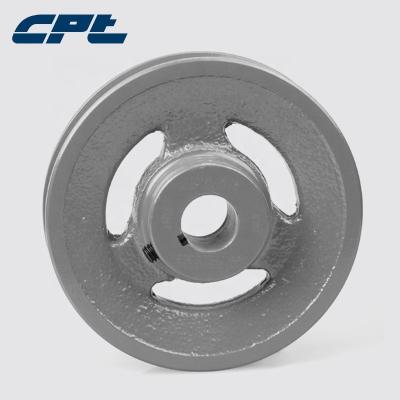 China Factory CPT Cast Iron One Groove BK50 Spoked V Belt Light Duty Sheaves For 4L or A, 5L or B Belt for sale