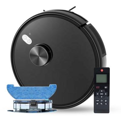 China Low Price Robotic Vacuum Cleaner Dry Wet Fuction 2500Pa Intelligent Vacuum Cleaner and Mops Smart Robot Vacuum Mop Cleaner à venda