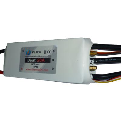 China 400V Brushless Motor Esc Combo 20A Speed Controller For Fishing Bait Boat for sale