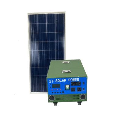 China Mini Outdoor Indoor Solar Home Solar System 6kw Kits / Portable Solar Power Generator for sale