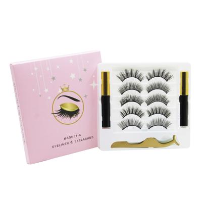 China Brand New Lightweight Hongjun How Strong Indonesiamagnetic Eyelash Stick Glue False Eyelashes Manufacturer for sale