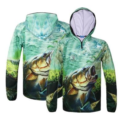 China Antibacterial Fishing Clothes Anti-UV Breathable Sun Protection Sports Clothing For Fishing Face Neck Shirt Jacket for sale