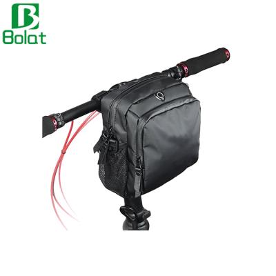 China Handlebar Bag Front Pannier Bag Bike Carrier Bicycle Front Pannier Bag Handlebar Bag Bike Carrier with Shoulder Strap for sale