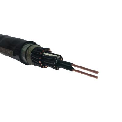 China Controller 3x1.5mm2 5 x1.5mm2 7x1.5mm2 0.6/1KV BLACK N2XCH Control Cable for sale