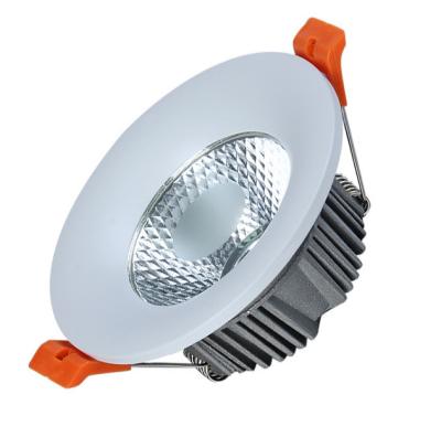 China Modern indoor lighting led COB downlight 18W recessed downlight office mall restaurant aluminum housing lighting for sale