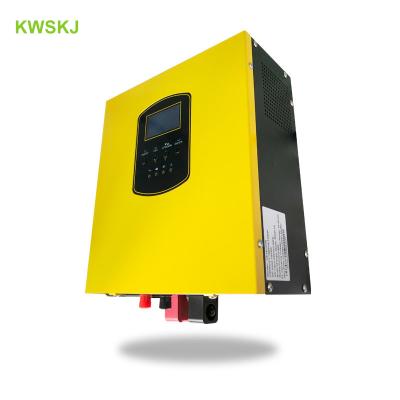 China KWSKJ Solar MPPT Inverter 1000w Watts 3kw 5kw Pure Sine Wave Hybrid Solar Off Grid Inverter 378*317*200MM for sale