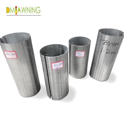 China Easy Installayion Wholesale Roll Tubes , 60mm / 78mm Steel Tubes Tent Pipes for sale