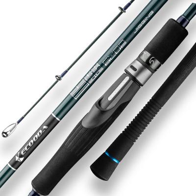 China Ecooda Cyan Blue Series Fuji Carbon Jigging Rod Spinning and Aerial Jigging Rod Carbon Fishing Jigging Rod Open Sea for sale