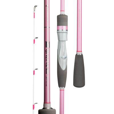 China ECOODA ELF 1.68M/1.83M/1.98M Boat Fishing Rod Spinning and Casting Set Light Rod Pink Color for sale