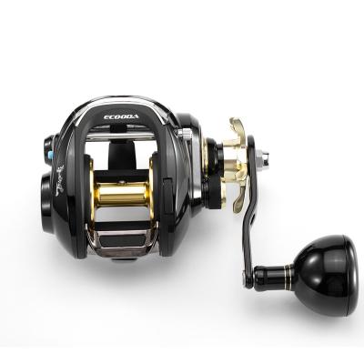 China Ecooda Brand Memory Function Boat Fishing Reels 6+1BB Fishing Reels Big Baitcasting Drag Power Sea Fishing Reel ETB-600 for sale