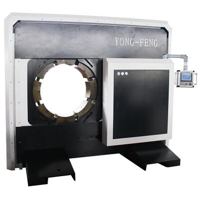 China Building Material Shops YONG-FENG Y630 rubber product making machinery 8 inch hydraulic Composite Hose Crimping Machine for sale