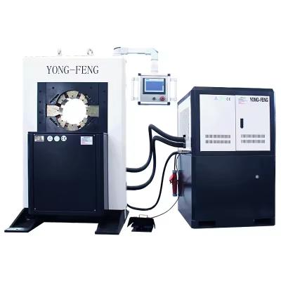 China Building Material Shops YONG-FENG Y220 Petrol delivery hose Crimping Machine Steam hose Crimping Machine for sale