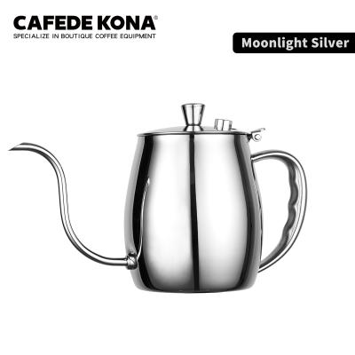 China CAFEDE KONA SUSTAINABLE COLORFUL MOUTH SLIM POT 304 Stainless Steel Spill Over Kettle Non-Rust Nor Corrosive for sale