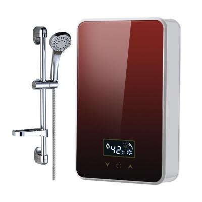 China Hot 12v 3.5kw Hotel Shower Instant Tankless Electric Water Heater For Faucet for sale