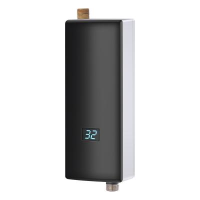 China Hotel 3.5KW 5.5KW Mini Bathroom Instant Tankless Electric Water Heaters for sale