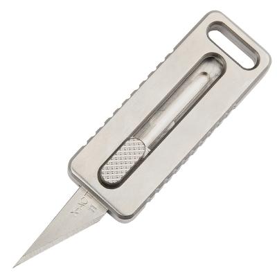 China Easy Carry Titanium Alloy Mini Knife For Carrying Emergency EDC Tools Outdoor Instruments for sale