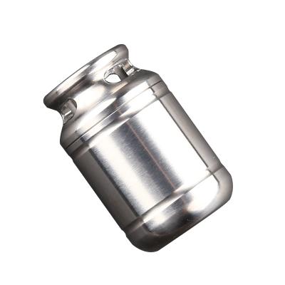 China Waterproof Titanium Metal Outdoor Travel Alloy Pill Box First Aid Medicines Water Proof Pill Case for sale