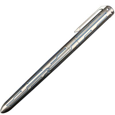 China Titanium Personalized Self Defense Writing Tipped Titanium Alloy Tactical Pen for sale