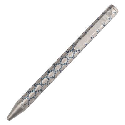 China Ballpoint Pen Titanium alloy tactical pen scale pattern writing pen with reasonable structure for sale