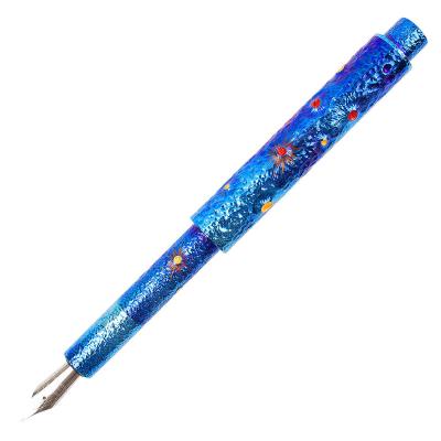 China Comfortable Titanium alloy tactical pen hand-engraved portable broken window tool pen self-defense and anti-wolf tool for sale