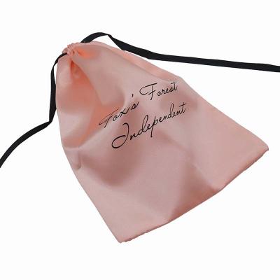 China Custom Gift Satin Hair Dust Bag / Satin Pouch for sale