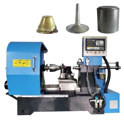 China Hotels CNC Spinning Machine For Carbon Steel Aluminum Hemisphere Half Sphere Ball Spinning for sale