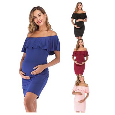 China Radiation Protection Maternity Dresses Direct Dress Casual Maternity Clothes Dress Maternity Pregnant Sleeveless Solid For Summer Pregnant Sea DHL for sale