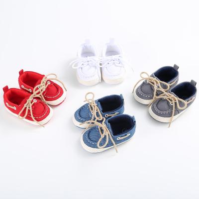 China Breathable Babyshoes Spring And Autumn Patterns Toddler Shoes Soft Sole Anti-skid Shoes 0-1 Year Old Baby Shoes Toddler for sale