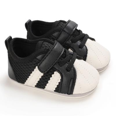 China Breathable spring and autumn sports 0-1 year old casual style baby shoes 0-6-12 months baby toddler shoes non-slip toddler shoes for sale