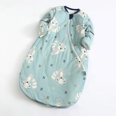 China Antibacterial Brand New Muslin Sleep Sack Rompers Set Baby One Piece for sale