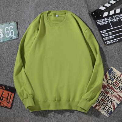 China men's and women's thin collar solid color round neck loose hoodie large size M-5XL sports clothing manufacturers for sale