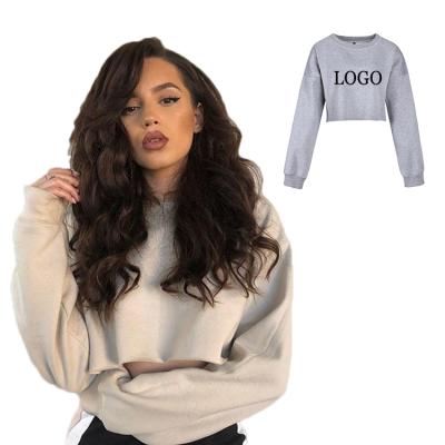 China Short Sportswear 2021 Spring Breathable Hooded Sweatshirts Long New Female Pullovers Tops Women's Crop Tops Hoodies for sale