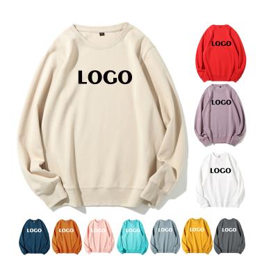 China Breathable Add Your Logo Embroidered Sweatshirt Off White Crewneck Sweatshirt For Men for sale