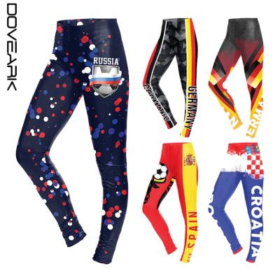 China Russia World Cup Sports Tights Football Gaiters Antibacterial for sale