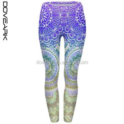 China Womens Breathable Exercise Work Out Pants Patterned Gaiters for sale