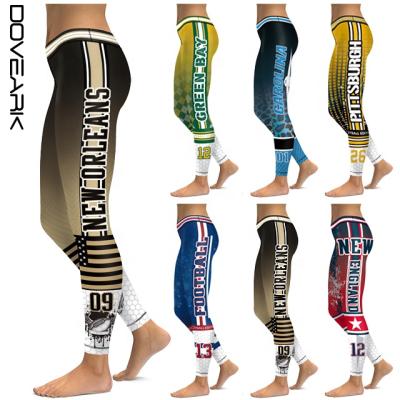 China USA Standard High Quality Antibacterial Plus Size Custom Sport Pants Legging Team for sale