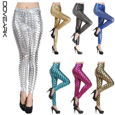 China New Fashion Antibacterial Women Shape Lady Hot Sale Faux Leather Leggings for sale