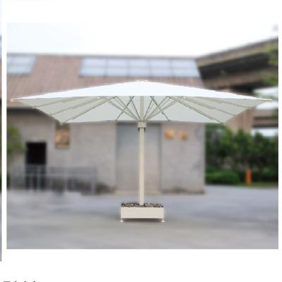 China Outdoor Patio\Garden\Beach Outdoor Hotel Using Aluminum Material Square Shape Outdoor Umbrella Sunshade for sale