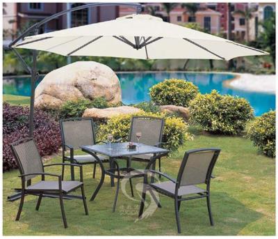 China Cafe Elegance Round or Square Umbrella for sale