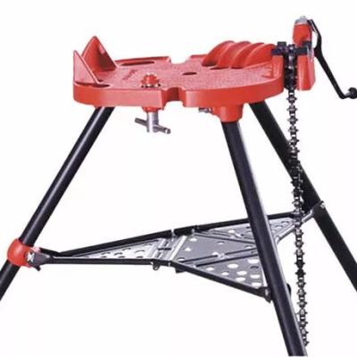 China Vise For Pipe Processing Aluminum Tri Chain Vise 1/8inch Pipe Rack To 6inch Pipe Holding Rack for sale