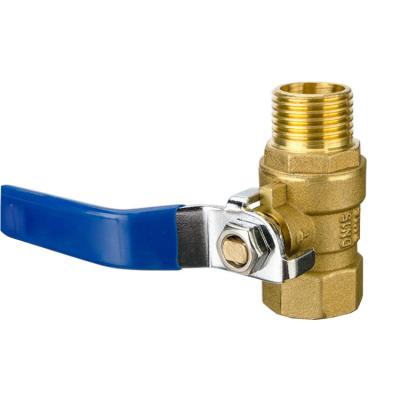 China Double C Double C Inner & Outer Ball Valve Equal Inner / Outer Thickened Brass Ball Valve for sale