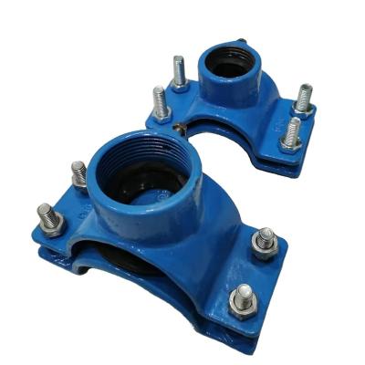 China General Saddle Clamp for PVC Pipe for sale