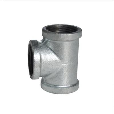 China Galvanized Malleable Iron Tee / Reducing Fitting Equal for sale