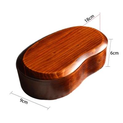 China Natural Wooden Lunch Box Bento Lunchbox Food Container Wooden Keep Freshness for sale