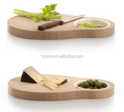 China A stronger viable beech cutting board 	Wood Kitchen Tools Customized Availabe for sale