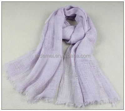 China Promotion Solid Color Ladies Stole Viscous Dupatta for sale